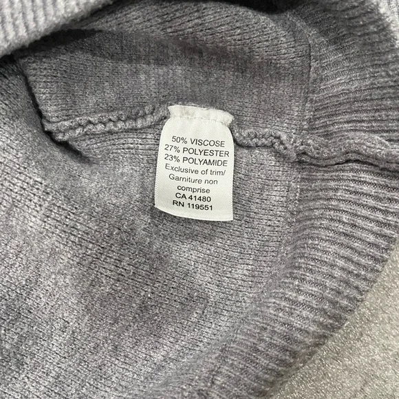 [M]Gentle Fawn Charcoal Turtleneck Sweater - Picture 8 of 8